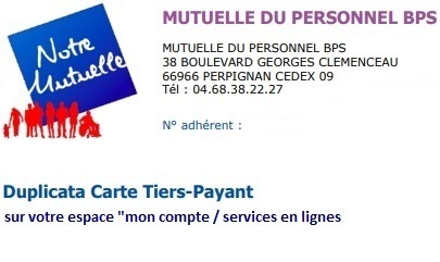 Carte dématérialisée pour les actifs
